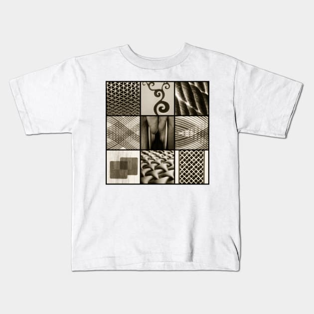 PATTERNS AND ORDER IN A CHAOTIC WORLD Kids T-Shirt by mister-john